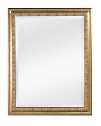 Specchiera in foglia oro rettangolare misure: 74 x 94 x 4