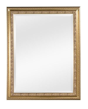 Specchiera in foglia oro rettangolare misure: 74 x 94 x 4