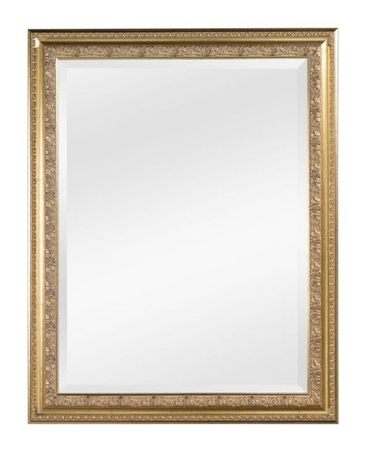 Specchiera in foglia oro rettangolare misure: 74 x 94 x 4