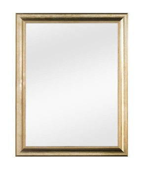 Specchiera in foglia oro rettangolare misure:73 x 93 x 3