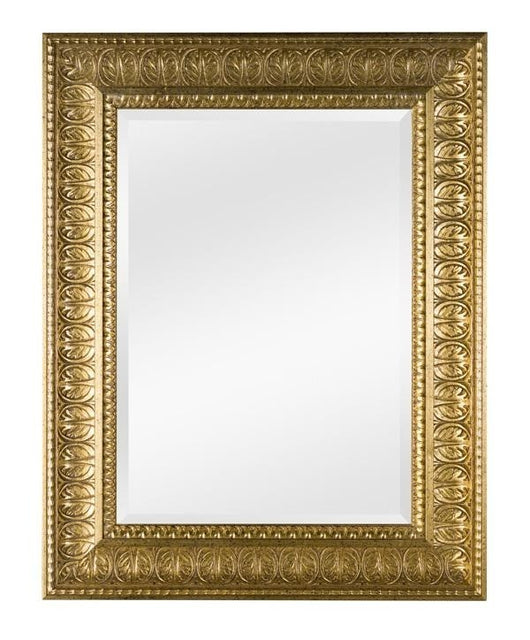 Specchiera in foglia oro rettangolare misure:73 x 93 x 6