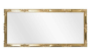 Specchiera in foglia oro rettangolare misure: 82 x 182 x 5,5