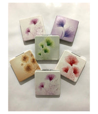 Specchietto Specchio Da Borsa Borsette Per Donna Make Up Richiudibile Idea Regalo         