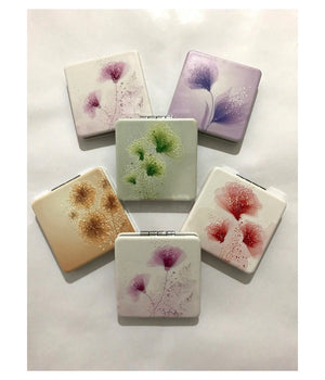 Specchietto Specchio Da Borsa Borsette Per Donna Make Up Richiudibile Idea Regalo         