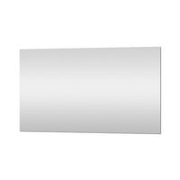 Specchio bagno 100x70 cm a filo lucido con installazione reversibile