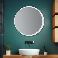 Specchio bagno 70 cm con retroilluminazione LED bianco naturale