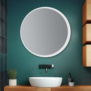 Specchio bagno 90 cm con retroilluminazione LED bianco naturale