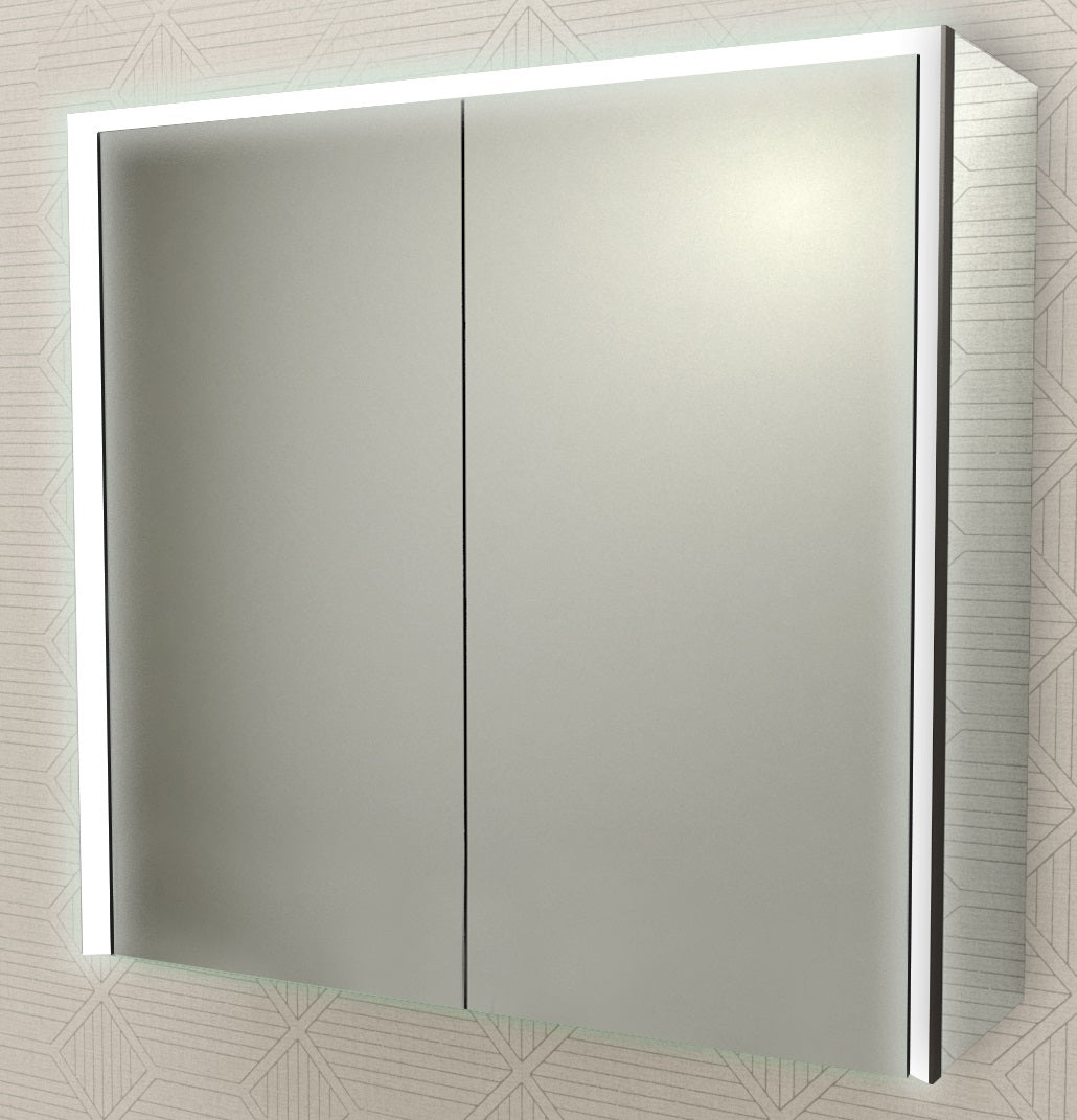 Specchio 2 ante illuminazione led Baden Haus 84253