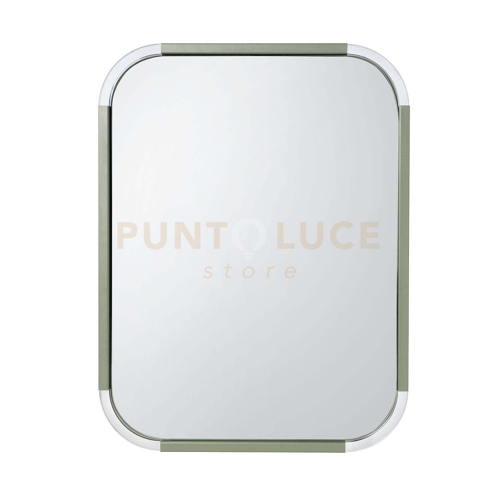 specchio da parete particolare corner liscio Giada in Ferro e polimetilmetacrilato 60x80Hcm