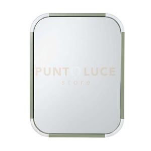 specchio da parete particolare corner liscio Giada in Ferro e polimetilmetacrilato 60x80Hcm