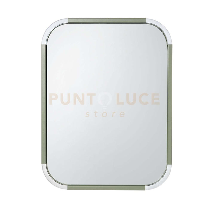 specchio da parete particolare corner liscio Giada in Ferro e polimetilmetacrilato 60x80Hcm