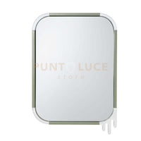 specchio da parete particolare corner vernissage Giada in Ferro e polimetilmetacrilato 60x80Hcm