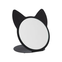 specchio da tavolo di design cat Bianco marmo in Ferro e vetro per lo specchio 20x17x20h cm