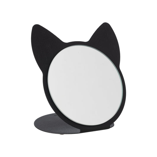 specchio da tavolo di design cat Bianco marmo in Ferro e vetro per lo specchio 20x17x20h cm