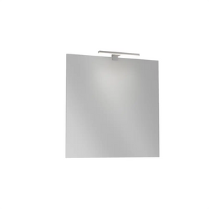 Specchio filolucido 70x70 cm reversibile con applique led | Easy