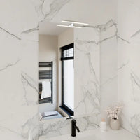 Specchio filolucido 70x100 cm reversibile con applique led | Easy