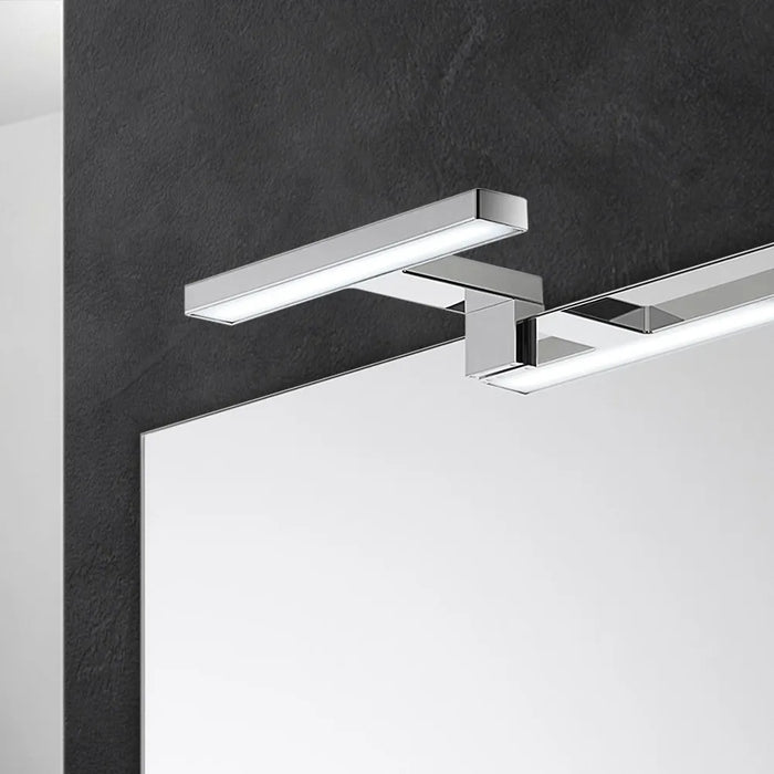 Specchio LED 50x60 cm reversibile con luce naturale