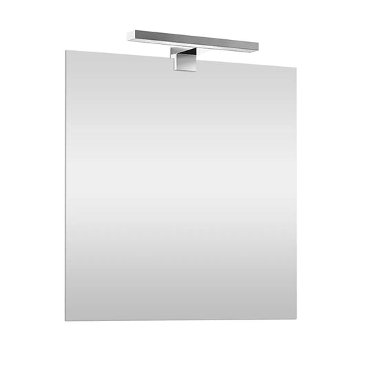 Specchio LED 60x80 cm reversibile con luce fredda