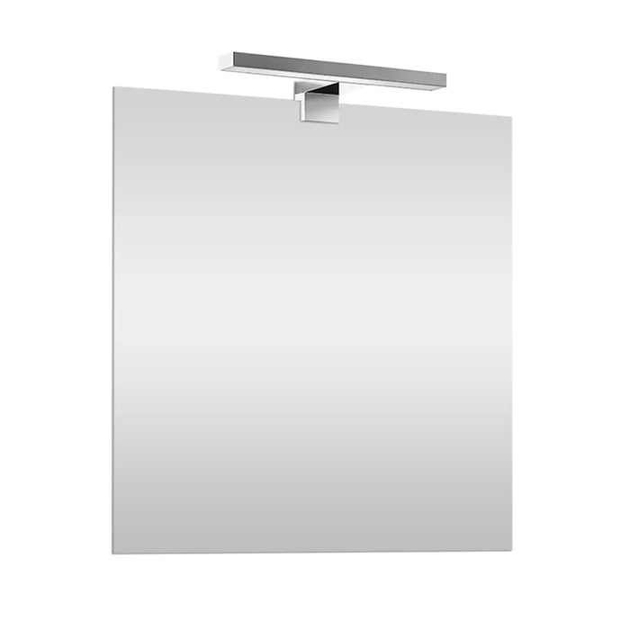 Specchio LED 60x80 cm reversibile con luce fredda