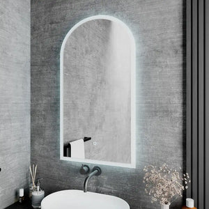 Specchio led bagno 40x80 cm luce calda/fredda con sensore touch-screen | Avior