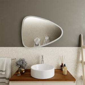 Specchio led bagno 70x55 cm reversibile con sensore touch-screen | Diadema