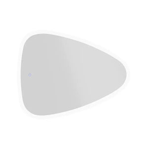 Specchio led bagno 80x65 cm reversibile con sensore touch-screen | Diadema