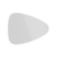 Specchio led bagno 90x75 cm reversibile con sensore touch-screen | Diadema