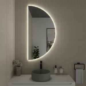 Specchio led 45x90 cm retroilluminato touch screen luce neutra | Luna