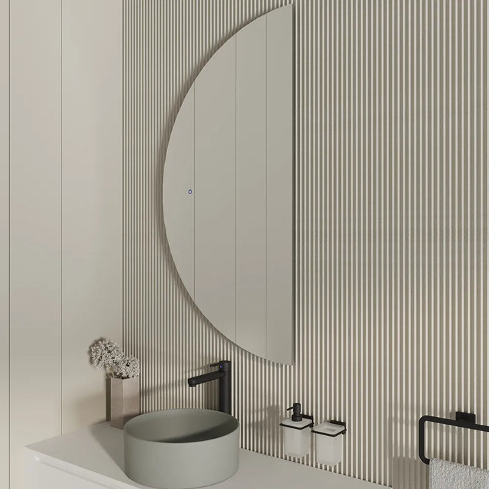 Specchio led 45x90 cm retroilluminato touch screen luce neutra | Luna