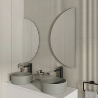 Specchio led 45x90 cm retroilluminato touch screen luce neutra | Luna