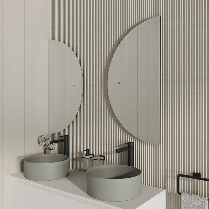 Specchio led 45x90 cm retroilluminato touch screen luce neutra | Luna