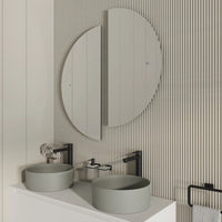 Specchio led 45x90 cm retroilluminato touch screen luce neutra | Luna