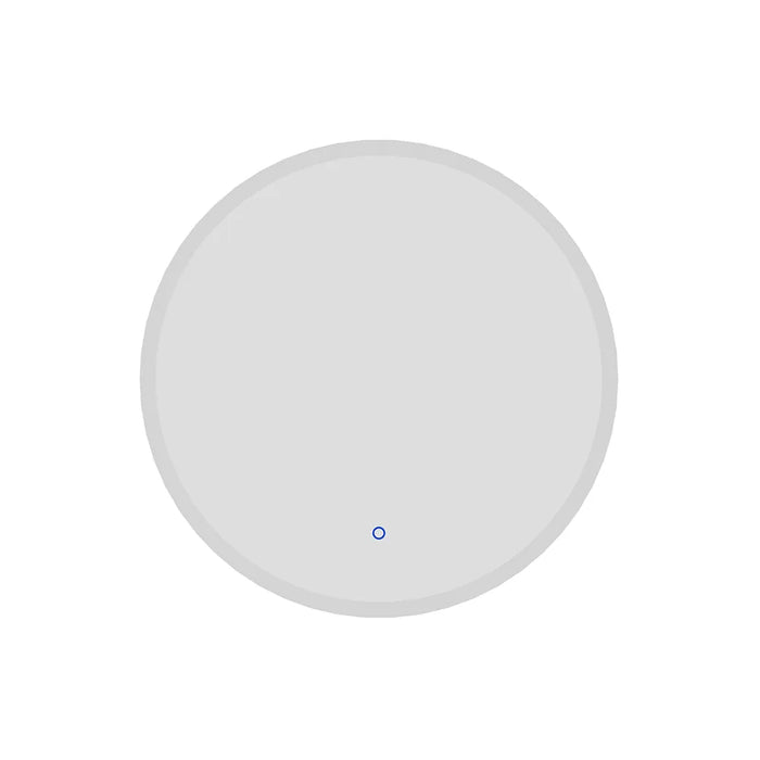 Specchio led Ø 90 cm touch screen luce calda/fredda | Beam