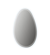 Specchio illuminazione led con disegno lavorato Made in Italy 44777