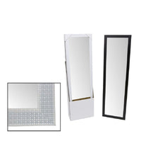 Specchio Rettangolare In Pvc Specchiera Con Cornice Decorata 30 X 120 Cm 193228         