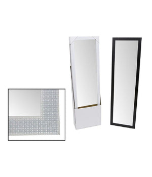 Specchio Rettangolare In Pvc Specchiera Con Cornice Decorata 30 X 120 Cm 193228         