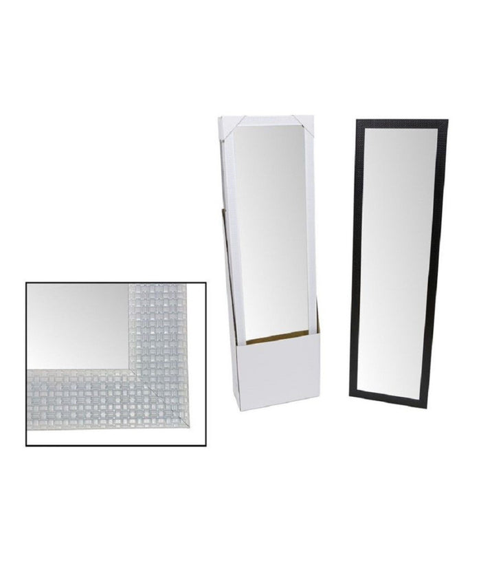 Specchio Rettangolare In Pvc Specchiera Con Cornice Decorata 30 X 120 Cm 193228         