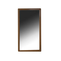 Specchio rettangolare noce cm36h67