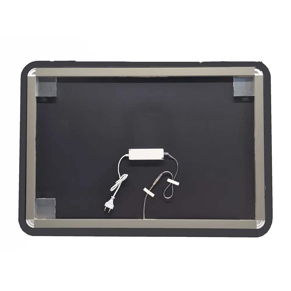 Specchio reversibile 70x80 illuminazione perimetrale LED e spessore 4 mm