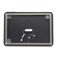 Specchio reversibile 70x80 illuminazione perimetrale LED e spessore 4 mm