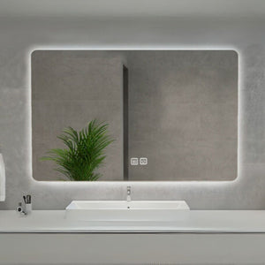 Specchio smart rettangolare YJ-70140A con retroilluminazione 140x70