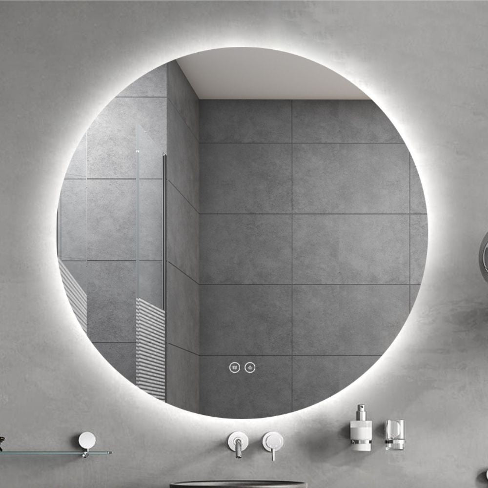 Specchio smart rotondo anti-appannamento YJ-110A diametro 110x110