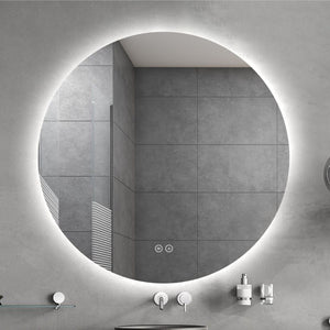 Specchio smart rotondo anti-appannamento YJ-110A diametro 110x110