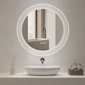 Specchio smart rotondo anti-appannamento YJ-3001-60 diametro 60x60