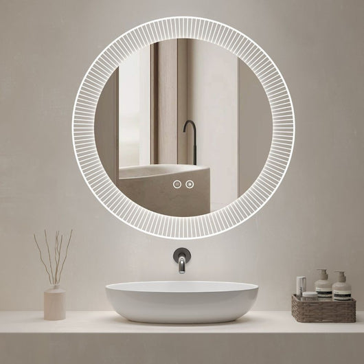 Specchio smart rotondo anti-appannamento YJ-3001-60 diametro 60x60