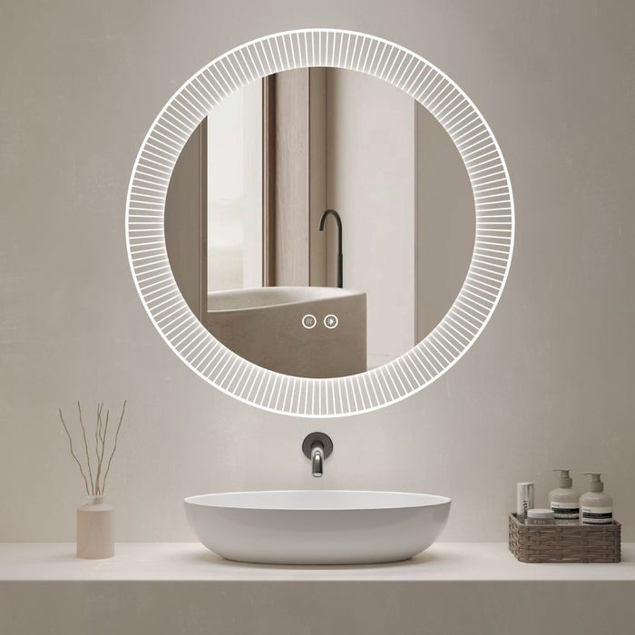 Specchio smart rotondo anti-appannamento YJ-3001-60 diametro 60x60