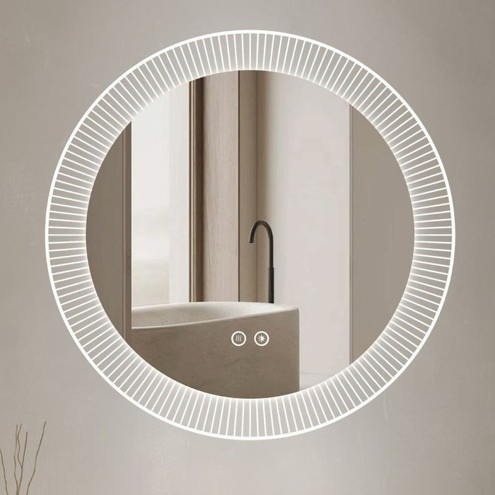Specchio smart rotondo anti-appannamento YJ-3001-60 diametro 60x60