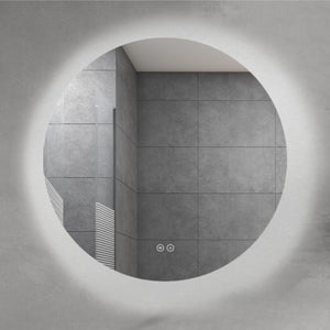 Specchio smart rotondo anti-appannamento YJ-80A diametro 80x80