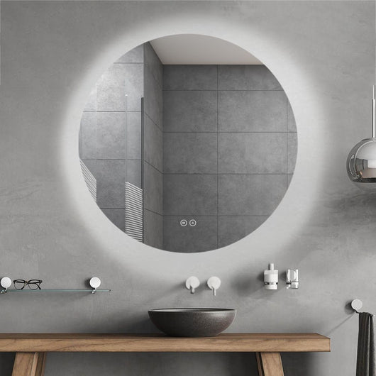 Specchio smart rotondo anti-appannamento YJ-80A diametro 80x80