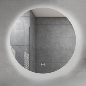 Specchio smart rotondo anti-appannamento YJ-90A diametro 90x90